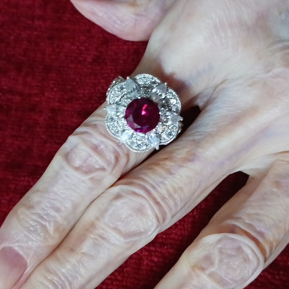 Vanna K Ruby Ring Size 6 - Picture 10 of 12